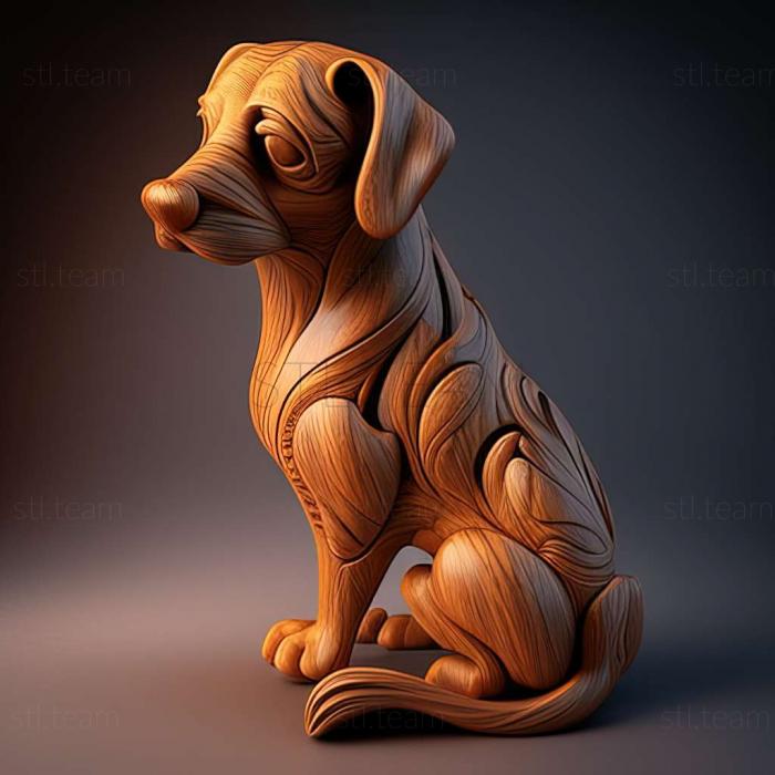 3D model Dorgi dog (STL)